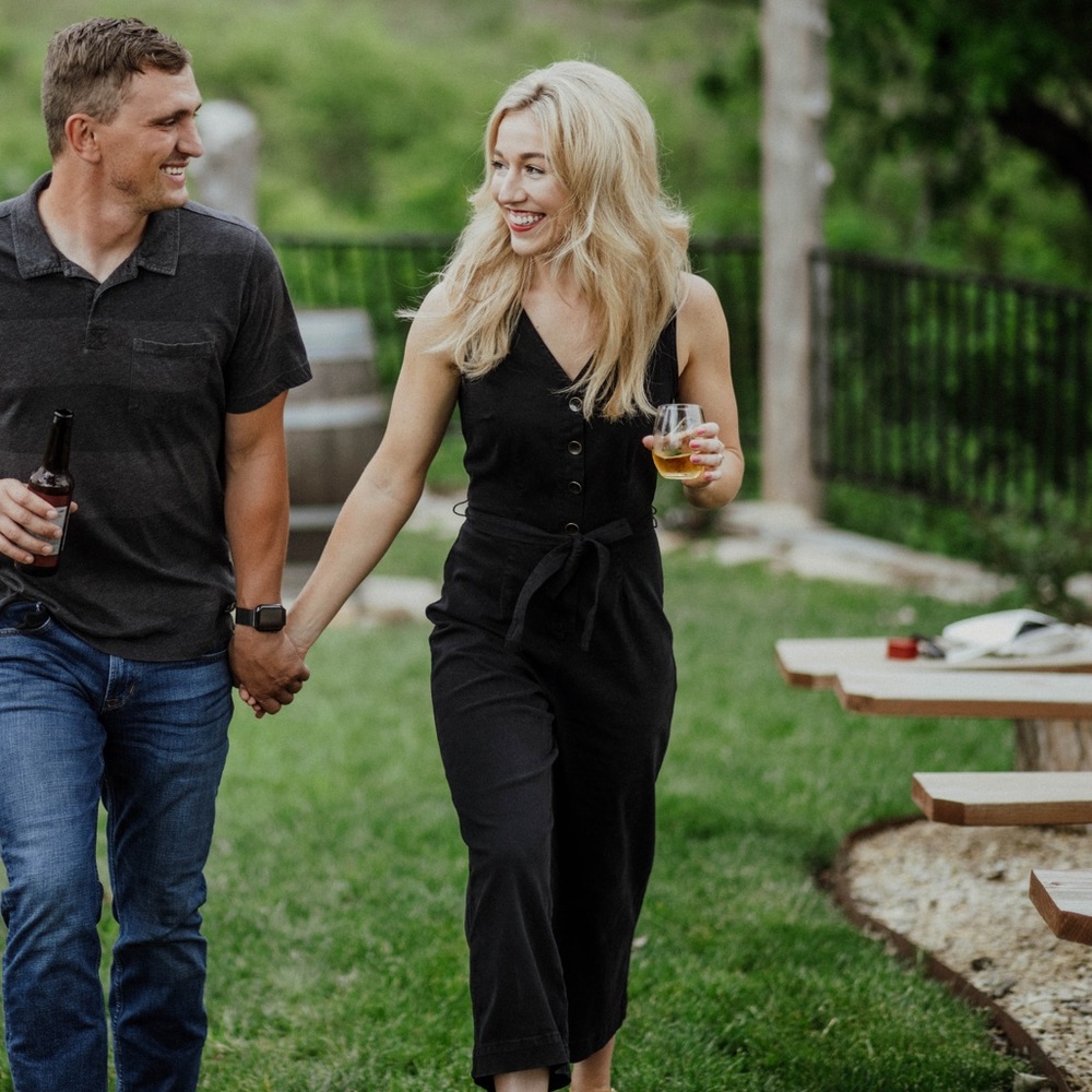Black jumpsuit